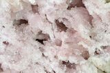 Sparkly, Pink Amethyst Geode (Half) - Argentina #147959-1
